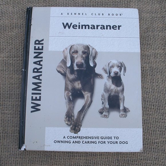 Weimaraner A Comprehensive Guide Dog Book - Picture 1 of 16